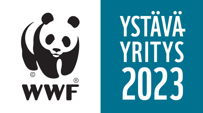 WWF ystäväyritys merkki